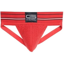 Golberg Premium Ultra-Comfort Jock Strap Athletic Gol-Fit Sports Supporters - All Colors and Sizes (Size - X Large)