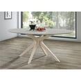 thumbnail image 2 of Pemberly Row Contemporary Wood Oval Dining Table in Light Oak, 2 of 6