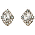 thumbnail image 3 of Women's Jewelry Set Beating Fan Pendant Necklace Ring Earrings 3 Piece Accessories for Women, 3 of 4