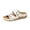White Sandals, variant on Womens Orthotic Slides Comfort Plantar Fasciitis Arch Support Slip on Flat Sandals Adjustable Strap Casual Slip on Summer Shoes Beige Sandals 39