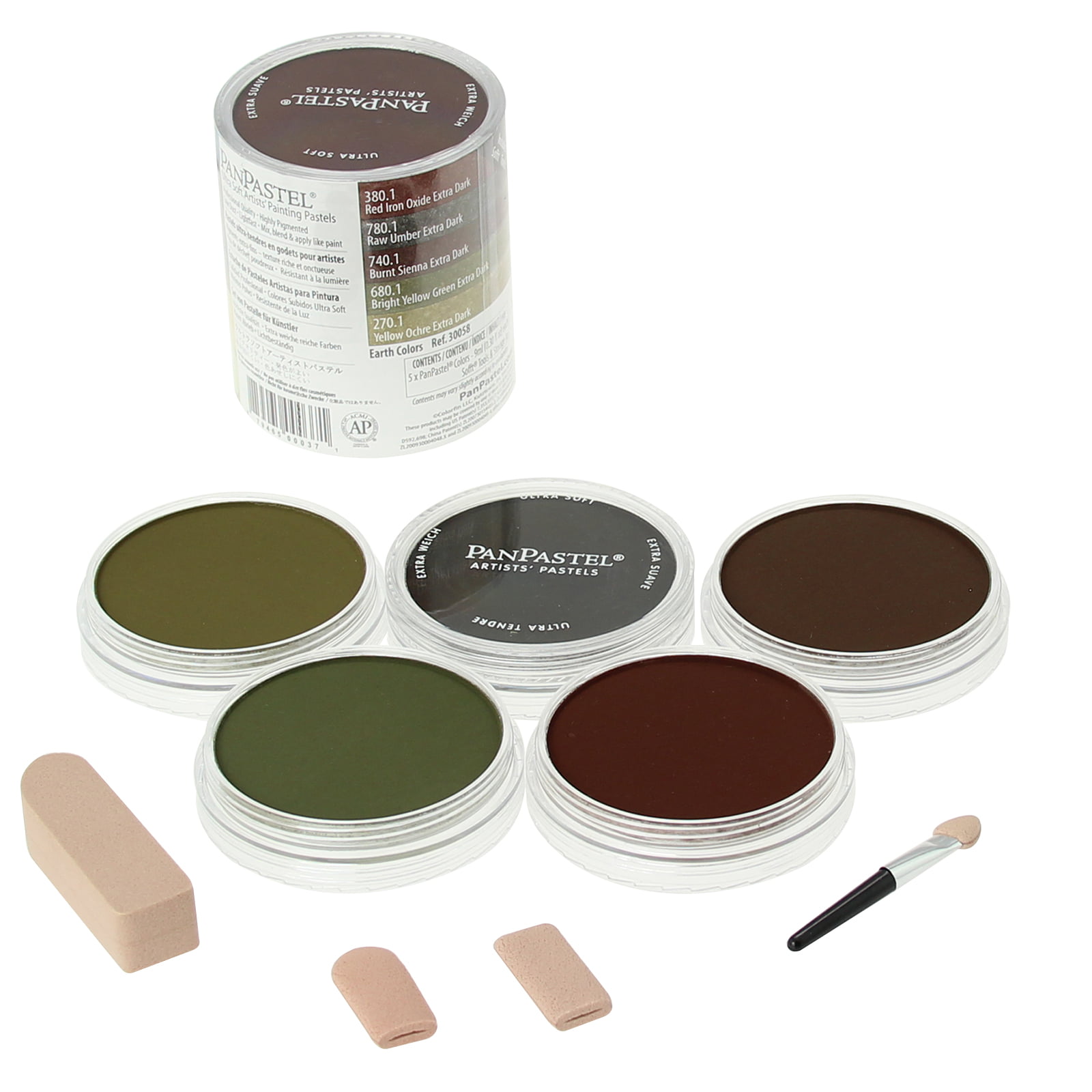 Panpastel Ultra Soft Painting Pastels Extra Dark Warm Set