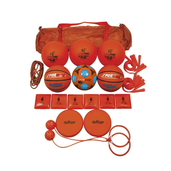 Recess Pack Sportime Orange, grado 2, juego de 19 unidades