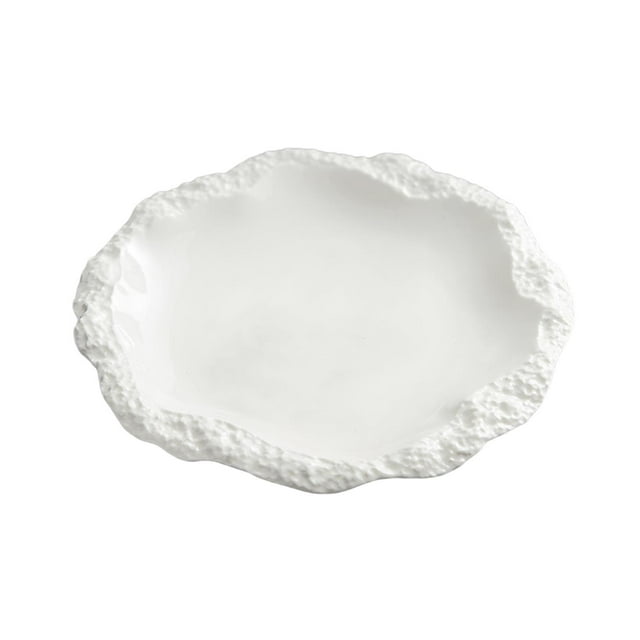 Plato de cena de , plato decorativo redondo, vajilla elegante, plato de ensalada, plato para servir desayuno, hogar, boda