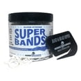 thumbnail image 2 of Bandas elásticas para productos saludables para el cuidado del cabello Super Bands Black, 2 of 2