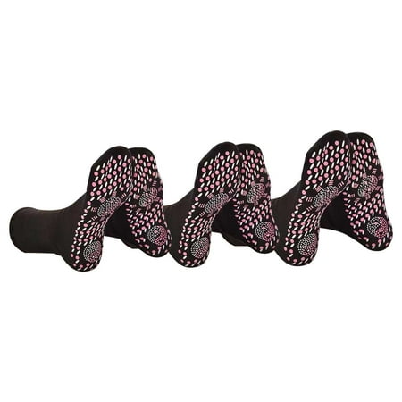 

3 Pairs Of Socks High Heat Weight Reducing Stone Socks Magnetic Self Heating Socks Foot Massage Socks High Heat Socks Foot Massage