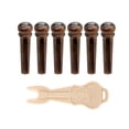 thumbnail image 4 of kusrkot 6 Pièces Chevalet Pins Accessoires Chevalet Pin Puller Remover Pièces de Guitare Chevilles, 4 of 9