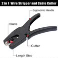 thumbnail image 5 of Automatic Wire Stripper and Cutter,2 in 1 Heavy Duty Wire Stripping Tool for Wire Stripping,Cutting 5-20mm/(0.25-0.75Inches), 5 of 5