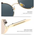 thumbnail image 3 of Shiyou-rétro Lunettes de Soleil Rondes Steampunk pour Hommes Femmes Polarisées Protection UV, 3 of 4