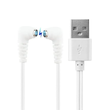 Bicmice Fast Magnetic Charger Cord for Rose and Most Magnetic Massagers DC Charging Cable with 2-Magnet Connector…