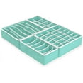 thumbnail image 2 of Simple Houseware Closet Underwear Organizer Drawer Divider 4 Set, 2 of 3
