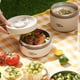 thumbnail image 3 of Lieonvis Caja Térmica Lunch Bento, Juego de Lonchera Apilable con Bolsa Aislante, Bento Boxes Individual de Acero Inoxidable con Cuchara y Palillos Adecuado para Adultos y Niños, 3 of 9
