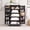 Black, variant on IFMUST 47" Kitchen Pantry Cabinet, Farmhouse Storage Cabinet with Adjustable Shelves for Kitchen, Dining Room, Bathroom - Rustic Brown