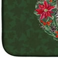 thumbnail image 4 of German Shorthaired Pointer Poinsetta Wreath Dish Drying Mat, 4 of 7