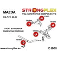 thumbnail image 2 of PU Front Upper Arm Bushing Sport fits Mazda RX-7 FD 92-02, 2 of 2