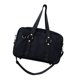 thumbnail image 1 of Bolso de hombro japonés con cierre de cremallera, elegante bolso de mano para oficina, regalo de cumpleaños Negro, 1 of 9