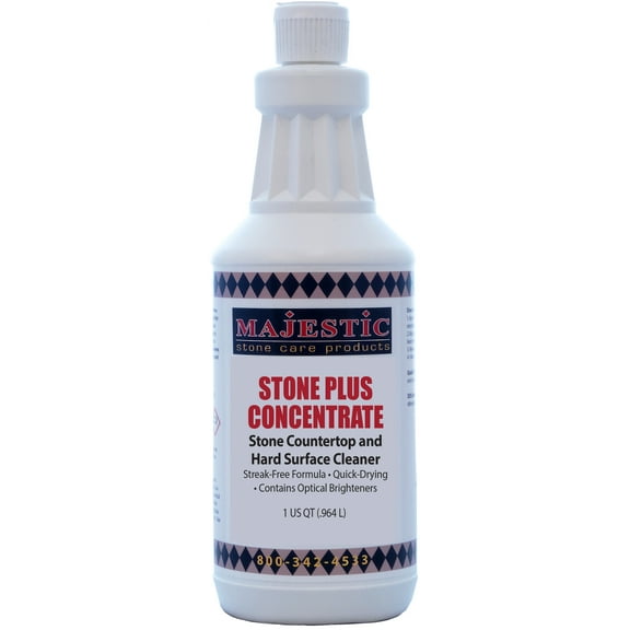 Majestic Stone Plus Concentrate Quart. : Marble, Granite and Natural Stone Liquid Surface Cleaner