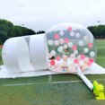 thumbnail image 6 of Anqidi Inflatable Bubble Tent Luxury Single Tunnel Transparent Eco Bubble House Outdoor Dome Greenhouse Camping Tent 3*5m w/Blower, 6 of 12