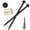 Black-#14 x 4"-200, variant on [pack Of 50] #14 X 6 Wood Structural Screws Green Coated Heavy Duty Hex Head Timber/log/landscaping Rust Resistant Socket Included