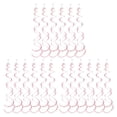 thumbnail image 3 of Guardoinrt 6pcs Hanging Garland Safe Ingredients Good Demonstrating Effect PVC Made Pink 3Set, 3 of 6