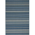thumbnail image 2 of Nourison Lido Striped Navy/Cream 5'3" x 7'5" Area Rug, (5x7), 2 of 7