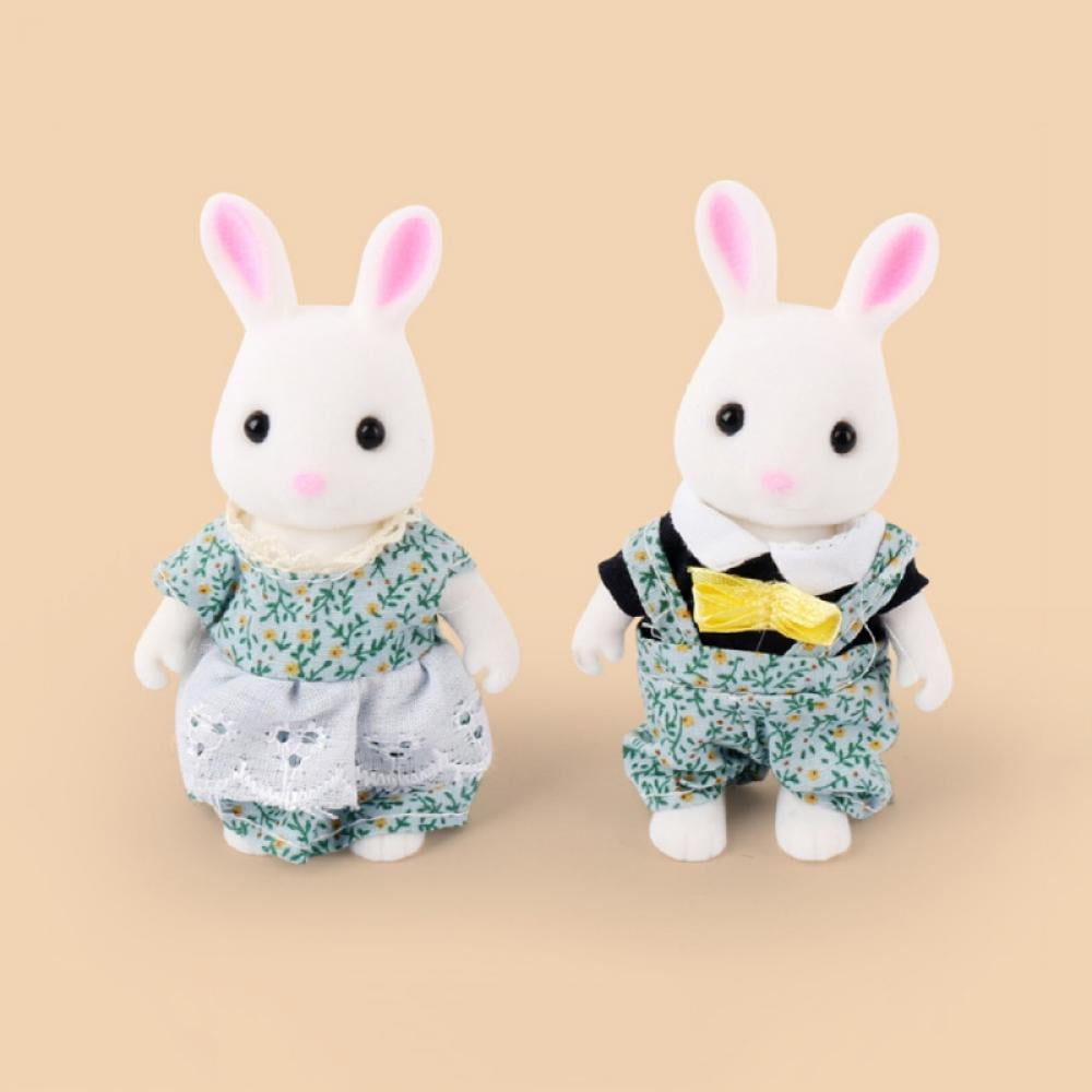 Hazel Tech Forest Family Villa Furniture Set Toy Small Animal Doll For