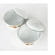 thumbnail image 2 of Juego De Ollas Cinsa Blanco De Acero Vitrificado, 2 of 5