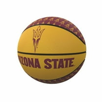 Logo Brands 107-91MR-1 AZ State Repeating Logo Mini-Size Rubber Basketball