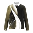 thumbnail image 4 of Blusa y camisa de manga larga con cuello vuelto para hombre, jersey de solapa de manga corta, top deportivo de manga corta con solapa, blusa de poliéster para hombre, 4 of 4
