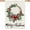 -, variant on Merry Christmas Wreath House Flags 28x40 Double Sided Burlap, Winter Welcome Xmas Decorations Seasonal Sign Large Flag for Holiday Party Farmhouse Outdoor Yard Lawn DF616-28