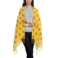 thumbnail image 2 of Sikiie Burger 1 Shawl Wraps Big Scarf Tassel Fall Winter Thick Scarf Warm Shawl Women Fall Gifts, 2 of 8