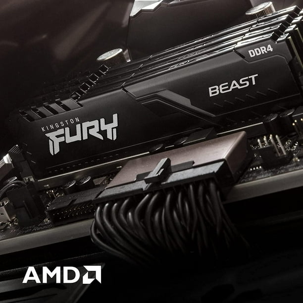 Kingston Fury Beast 16GB Kit (2x8GB) 3200Mhz DDR4 CL16 UDIMM