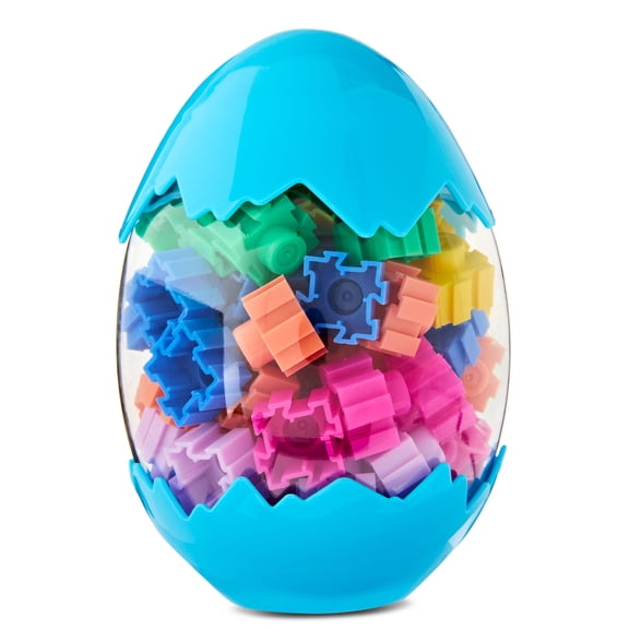 Building Blocks in Egg Party Favor, Multicolor, 72 Pieces, Easter by Way To Celebrate