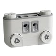 thumbnail image 1 of Dispensador de cepillos de dientes y juego de portacepillos de dientes Exprimidor automático de pasta de dientes Gris, 1 of 2