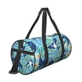 thumbnail image 3 of Disketp 45l Foldable Duffel Bag,Water-Resistant Sports Gym Bag,Portable Weekender Bag Lightweight For Travel,Fitness And Camping-Flying Swallows, 3 of 8