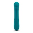 thumbnail image 2 of Nu Sensuelle Luna Velvet Touch with Turbo Rechargeable Silicone G-Spot Vibrator, Green, 2 of 5