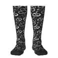 thumbnail image 1 of Fotbe Snake Calcetas Divertidas Estampadas para Hombre y Mujer, Calcetas de Algodón hasta la Rodilla para Caminar, Correr, Enfermería y Embarazo, 1 of 6