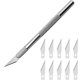 thumbnail image 1 of Scalpel Set, Precision Cutter Scalpel With 10 Blades, For Crafts Cutting Diy Art Work Sculpture, 1 of 5