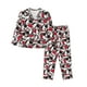 thumbnail image 1 of Balery Cute Dog Conjunto de Pijama con Estampado para Mujer, Conjunto de Dos Piezas con Manga Larga, Ropa de Dormir Suave con Bolsillos, Pijamas Cómodos-X-Large, 1 of 7