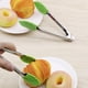thumbnail image 5 of Mini Pinzas con Puntas de Silicona, Pinzas para Cocinar de Silicona de 7 Pulgadas, Juego de 3 para Barbacoa, Ensalada, Asar, Freír y Cocinar, 3 Piezas Verde, 5 of 5