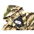 thumbnail image 3 of COOFANDY Men's Rain Suit Lined Rain Jacket with Hood Waterproof Running Suit, 3 of 9