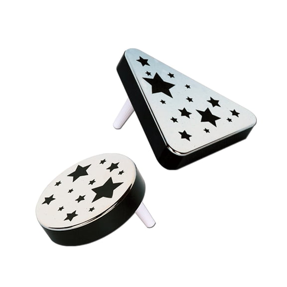 Beistle Club Pack of 20 Silver and Black Star Noisemaker Party Favors