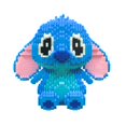 thumbnail image 1 of Stpro Building Bricks Juego de más de 1700 piezas - Bloques de construcción de personajes de dibujos animados clásicos - Mini bloque de construcción para niños, niñas y adultos (azul), 1 of 5