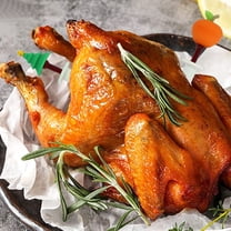 HAMPPLIES Instant Read Meat Thermometer 2Pcs Poultry Thermometer Nylon And Stainless Steel Pop-out Design For Grilling