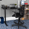 thumbnail image 2 of Stand Up Desk Store Electric Compact Standing Desk (Black Frame/Matte Black Top, 48” Wide), 2 of 8