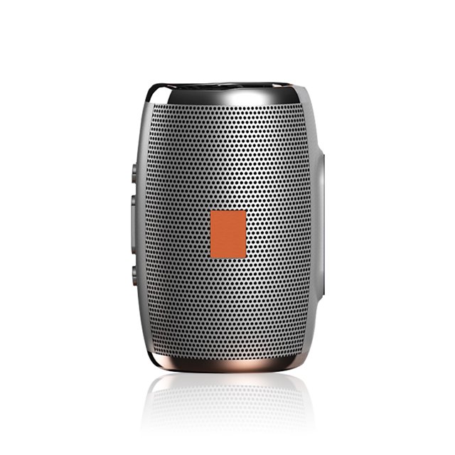Altavoz Portátil Inalámbrico Compatible con Bluetooth V4.2 Altavoz TF U Disco Exterior Columna de 360 ° Sonido manos libres, Gris Inevent EL005002-01B