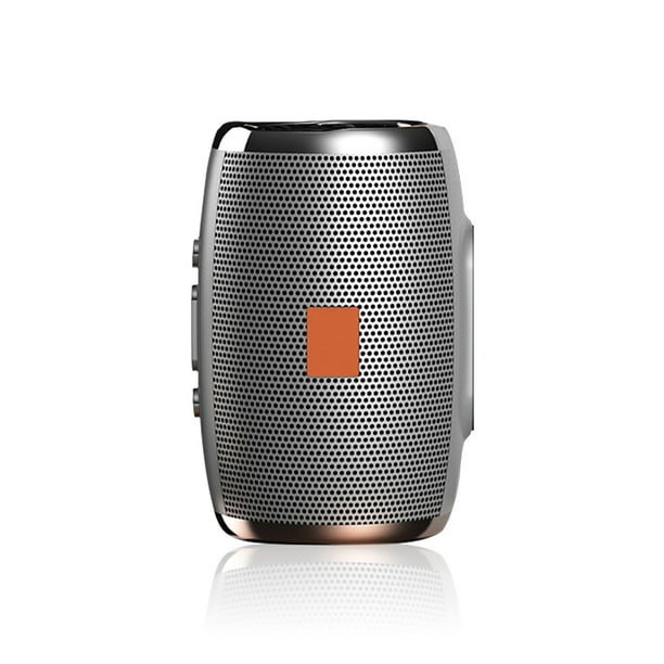 Altavoz Portátil Inalámbrico Compatible con Bluetooth V4.2 Altavoz TF U Disco Exterior Columna de 360 ° Sonido manos libres, Gris seitruly EL005002-01B