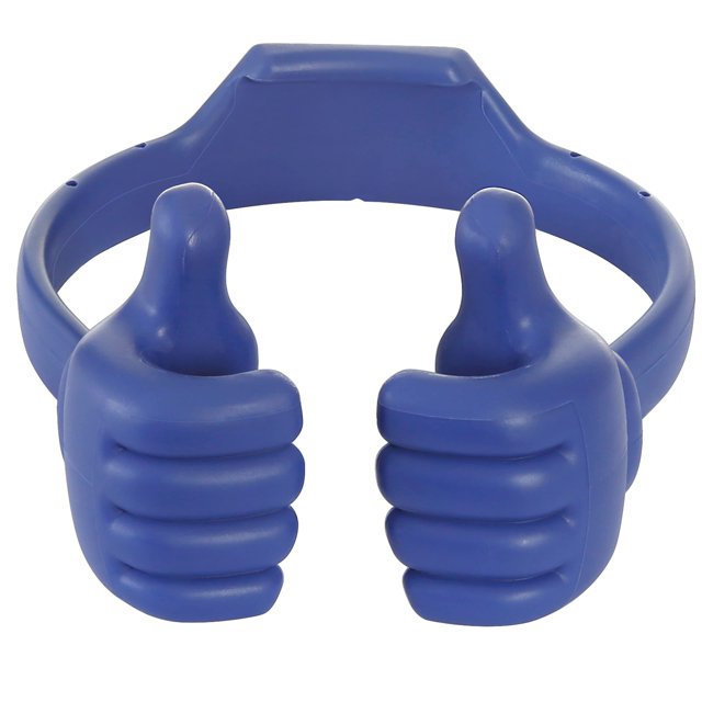 Soporte para teléfono móvil Honsky Universal, ajustable, azul