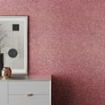 thumbnail image 4 of VEELIKE Rose Gold Glitter Wallpaper 15.7''x118'' Sparkle Glitter Peel and Stick Wallpaper Glitter Contact Paper Self Adhesive Removable Glitter Fabric Roll for Bedroom Walls Cabinets Vanity Dresser, 4 of 9