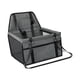 thumbnail image 3 of Asiento de coche para perros, cómodo y transpirable, para gatos, perros y cachorros. Gris oscuro, 3 of 9