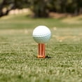 thumbnail image 4 of Brush T 2.4" T-Shirts de Golf à Poils Réducteurs de Friction Oversize (9 Pack), Orange, 4 of 4
